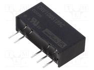 Converter: DC/DC; 1W; Uin: 4.5÷5.5V; Uout: 12VDC; Uout2: -12VDC; SIP Murata Power Solutions