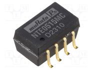 Converter: DC/DC; 1W; Uin: 4.5÷5.5V; Uout: 15VDC; Iout: 66mA; SMT; NTE Murata Power Solutions