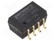 Converter: DC/DC; 1W; Uin: 10.8÷13.2V; Uout: 12VDC; Iout: 83mA; SMT Murata Power Solutions