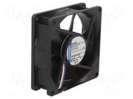 Fan: DC; axial; 24VDC; 80x80x25.4mm; 78m3/h; 3600rpm; 9292506206 EBM-PAPST
