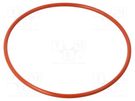 O-ring gasket; silicone; Thk: 3mm; Øint: 90mm; red; -60÷160°C ORING USZCZELNIENIA TECHNICZNE