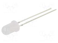 LED; red/yellow; 5mm; 1120÷1560mcd; 60°; Front: convex; 2.1÷2.6VDC OPTOSUPPLY