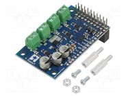 Motoron; I2C; Icont out per chan: 1.7A; Uin mot: 1.8÷22V; Ch: 3 POLOLU