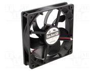 Fan: DC; axial; 12VDC; 120x120x25mm; 147m3/h; 36dBA; ball; 2700rpm SANYO DENKI