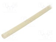 Insulating tube; fiberglass; natural; -20÷155°C; Øint: 14mm SYNFLEX