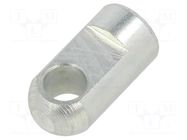 Mounting element for gas spring; zinc plated steel; 8.1mm PNEUMAT