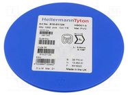 Markers; Marking: L; 1÷3mm; PVC; yellow; -65÷105°C; leaded; HGDC1-3 HELLERMANNTYTON