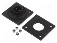 Connector: circular; socket; male; PIN: 2; 12A; 250V; IP68; UL94V-0 BULGIN