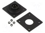 Connector: circular; socket; male; PIN: 6; 5A; 250V; IP68; UL94V-0 BULGIN