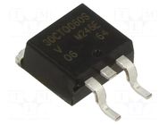 Diode: Schottky rectifying; D2PAK,TO263AB; SMD; 60V; 15Ax2; tube VISHAY