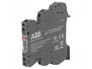 Relay: interface; SPDT; Ucoil: 12VDC; 6A; 6A/250VAC ABB