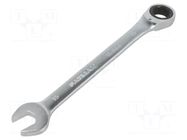 Wrench; combination spanner,with ratchet; 15mm; FATMAX® STANLEY