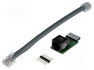 Adapter: RJ11 ICSP converter; ICSP,RJ11 MICROCHIP TECHNOLOGY