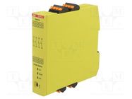 Module: safety relay; 24VDC; for DIN rail mounting; SENTRY; IP20 ABB