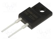 Diode: rectifying; THT; 600V; 10A; tube; TO220FP-2; Ufmax: 2.3V; 25ns SMC DIODE SOLUTIONS