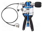 Pneumatic test pump; 255x255x85mm; Connection: G 1/4"; 0÷700bar SIKA