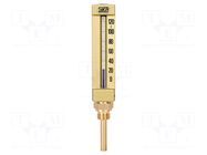 Module: thermometer; temperature; 0÷120°C; Connection: G 1/2" SIKA