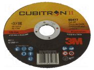 Cutting wheel; Ø: 125mm; Disc thick: 2.5mm; Holder: assembly hole 3M