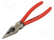 Pliers; for gripping and cutting,universal; 185mm KNIPEX