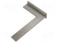 Try square; 150x100mm; with foot MEDID