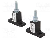 Fuse base; 400A; on panel; 1kVAC; UL94V-0; 1kVDC LITTELFUSE