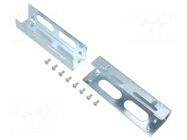 Hard discs housing: 3,5"; fits in 5,25" drive bay; metal; silver GEMBIRD