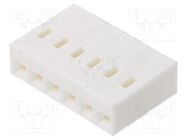 Connector: wire-board; KK 396; PIN: 6; Type: w/o contacts; plug MOLEX