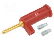 Measuring tip; 5A; 3kVDC; Tip diameter: 2mm; Socket size: 2.6mm POMONA