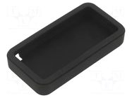 Silicone protector; 93.6x48.6x15.5mm; Colour: black TAKACHI