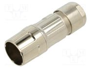 Enclosure: for M23 connectors; for cable; ComLock-S; straight HARTING