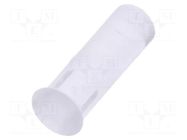 Fiber for LED; Ø2.3mm; L: 6mm; round; Front: flat; straight; PLPC2 BIVAR