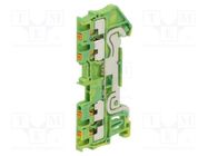 Splice terminal: rail; 0.14÷1.5mm2; ways: 1; terminals: 4; push-in PHOENIX CONTACT