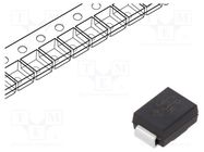 Diode: TVS; 600W; 42.1V; 10.3A; bidirectional; SMB; reel,tape; SMBJ VISHAY