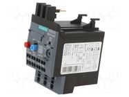 Thermal relay; Size: S00; Auxiliary contacts: NO + NC; 1.4÷2A SIEMENS