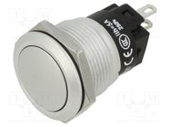 Switch: vandal resistant; Pos: 2; SPDT; 3A/240VAC; 3A/240VDC; Ø19mm EAO