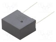 Capacitor: polypropylene; 1uF; 13x22x26.5mm; THT; ±10%; 25mm KEMET