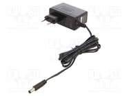 Power supply: switching; mains,plug; 24VDC; 2.5A; 60W; Plug: EU MEAN WELL