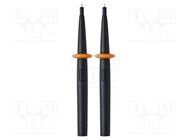 Probe tip; Socket size: 4mm; Equipment: test probe x2 TESTO