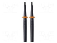 Measuring tip; Socket size: 4mm; Equipment: test probe x2 TESTO