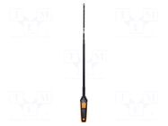 Probe: thermal; -20÷70°C; Velocity measuring range: 0÷50m/s TESTO