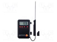 Meter: temperature; digital; LCD; -50÷150°C; Body dim: 100x64x18mm TESTO