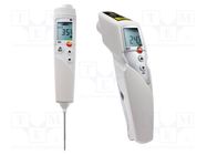 Infrared thermometer; LCD; Opt.resol: 30: 1; Response time: <0.5s TESTO