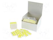 Splice tape; ESD; 8mm; 500pcs; yellow ANTISTAT