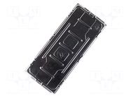 Container: box; with foam lining; ESD; Width: 135.9mm; L: 322.6mm ANTISTAT