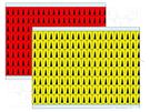 Inspection arrows; 576pcs; Features: self-adhesive; yellow ANTISTAT