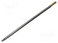Tip; hoof; 3.3mm; 413°C; for soldering station METCAL