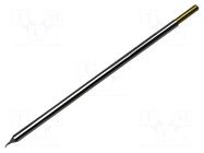 Tip; bent conical; 0.4mm; 357°C; for soldering station METCAL