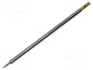 Tip; conical,elongated; 0.4mm; 413°C; for soldering station METCAL