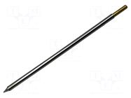 Tip; chisel; 1mm; 413°C; for soldering station; SmartHeat®; Power METCAL