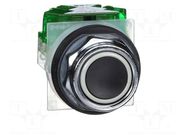 Switch: push-button; 30mm; Stabl.pos: 1; NO; black; none; IP66; 9001K SCHNEIDER ELECTRIC